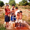 カンボジア各地（井戸の建設）