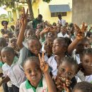 子供たちもピース！